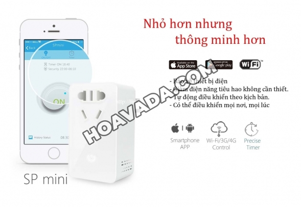 Dong-ho-hen-gio-Wifi-Broadlink-SP-Mini
